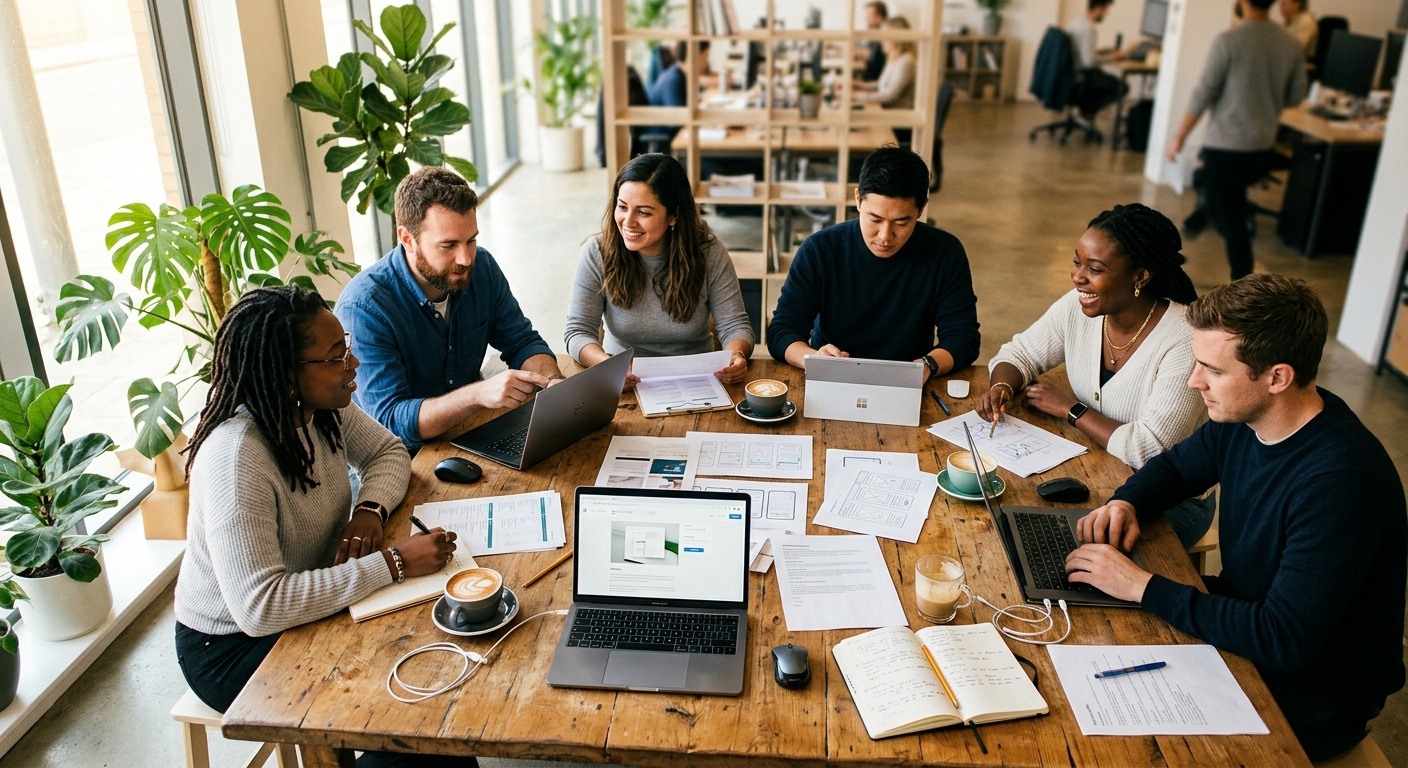 FormatContent team collaborating